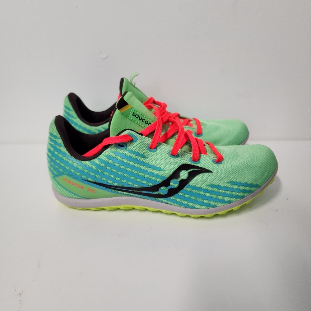 Saucony Havok XC3 Size 6.5 Womens No Spikes Running Sneakers Shoes S19075-10